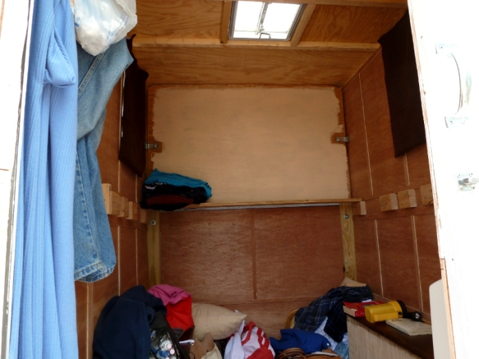 Homemade Truck Camper Interior